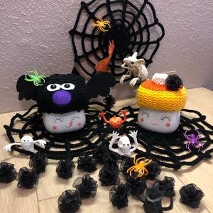 AVAFORT Marshmallow Shaped Hot Chocolate Mugs . Halloween decor. Set #2